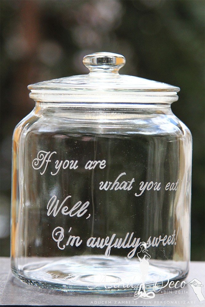 Borcan -Cookie Jar- gravat manual - Awfully sweet