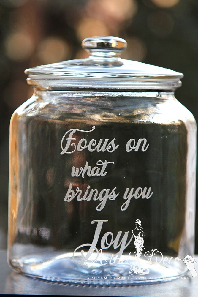 Borcan -Cookie Jar- gravat manual - Joy 