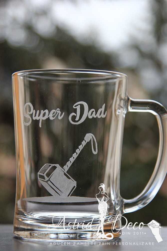 Halba bere gravata manual - Super Dad 