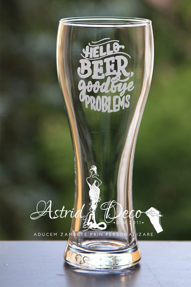 Pahar bere - gravat manual- Goodbye Pb