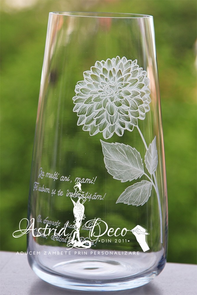 Vaza gravata manual - Crizantema