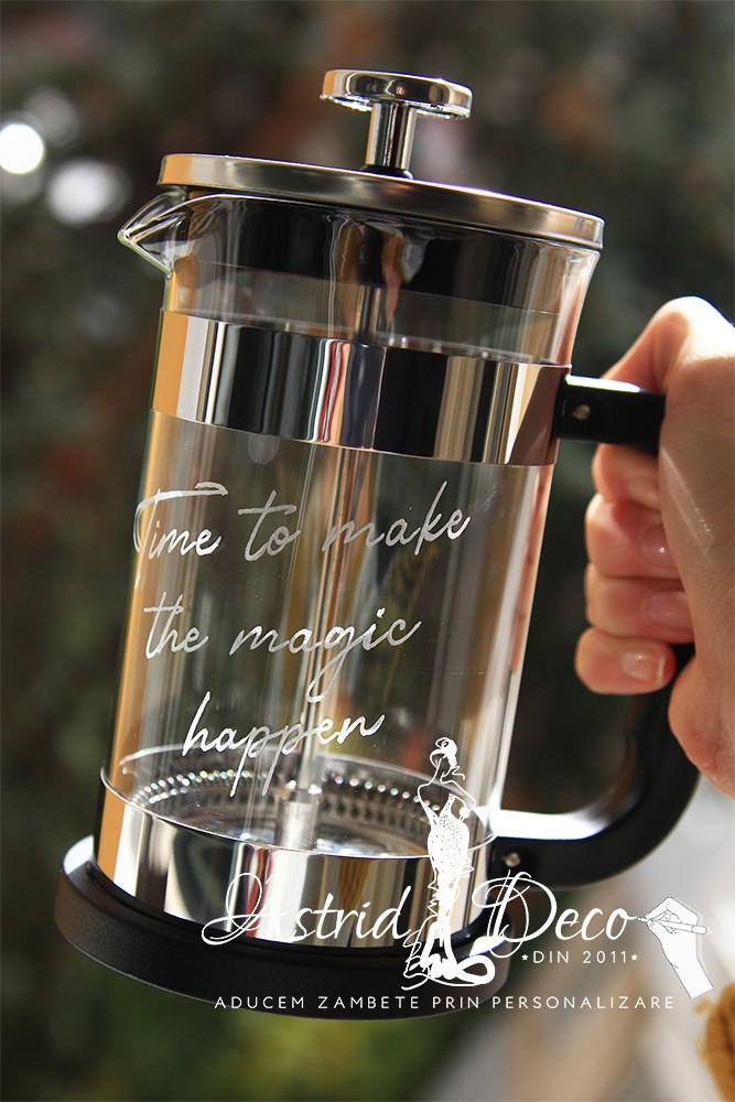 French press - gravata manual - Magic