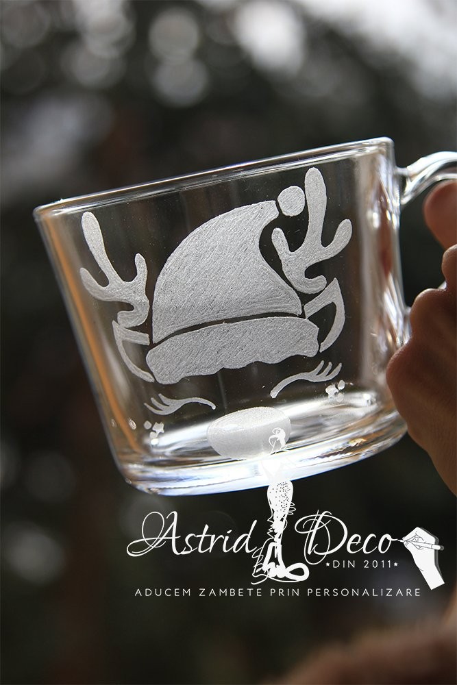 Cana gravata manual - Cute Reindeer 