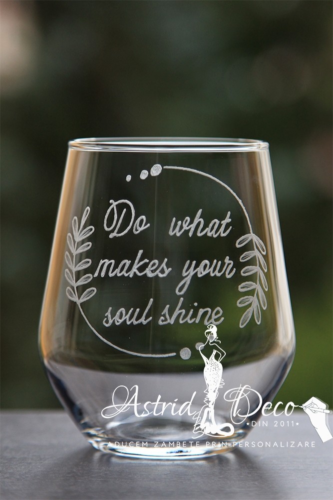 Pahar gravat manual - Motivational21