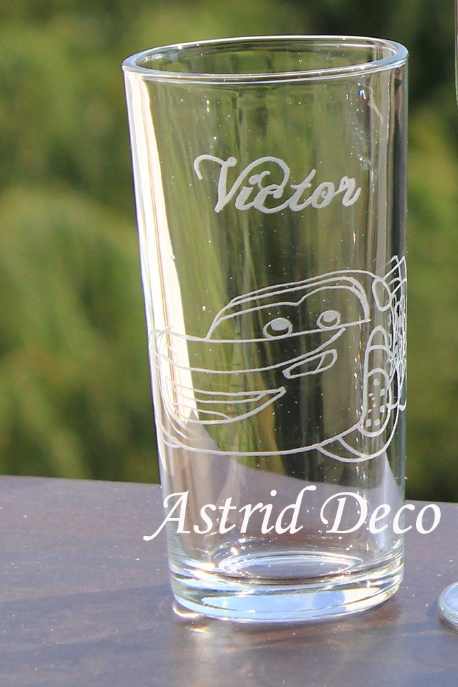 Pahar apa gravat manual- Cars