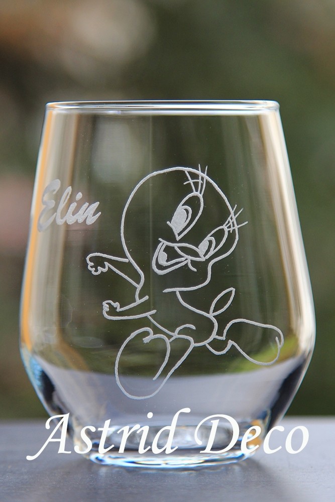 Pahar gravat manual - Tweety 