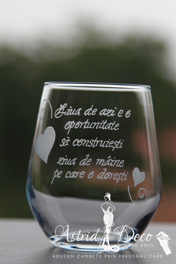 Pahar gravat manual - Motivational12