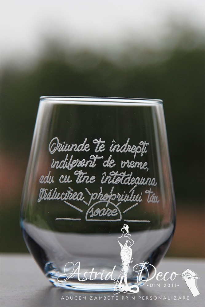 Pahar gravat manual - Motivational13