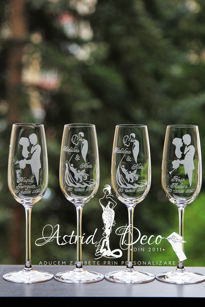 Pahare miri si nasi gravate manual model pg56- var.U