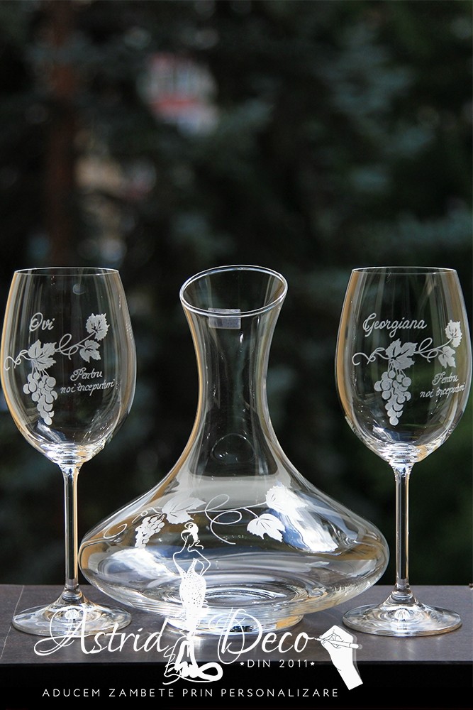 Set vin Bohemia - gravat manual - Vita de vie