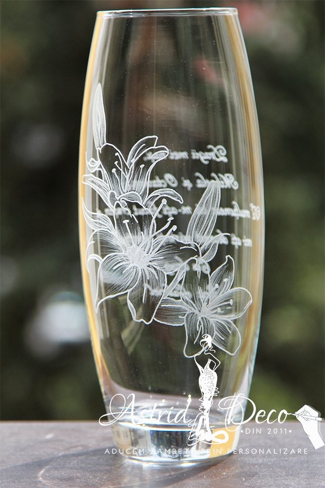 Vaza gravata - Buchet Crini 