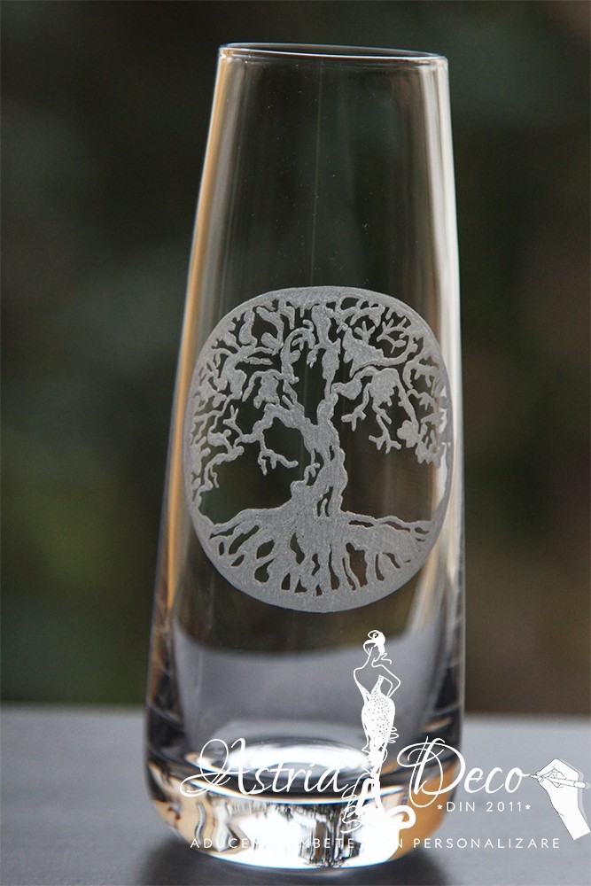 Vaza gravata manual -15 cm- Copacul vietii 