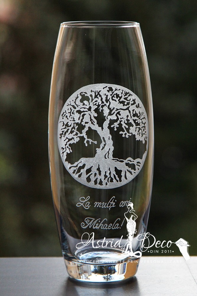 Vaza gravata manual - Copacul vietii 