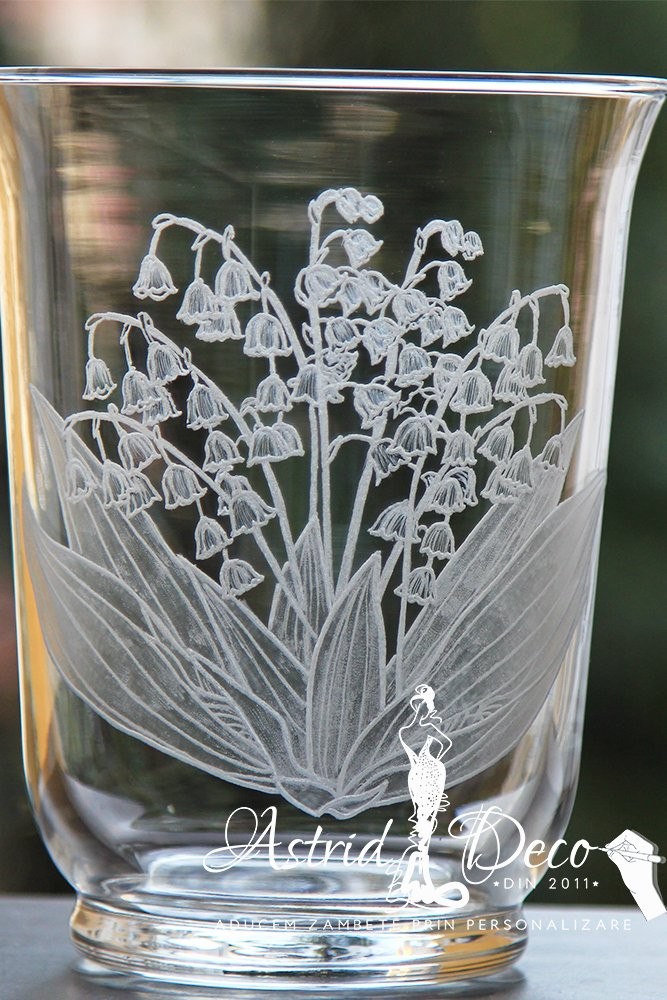 Vaza gravata manual - Lacramioare 