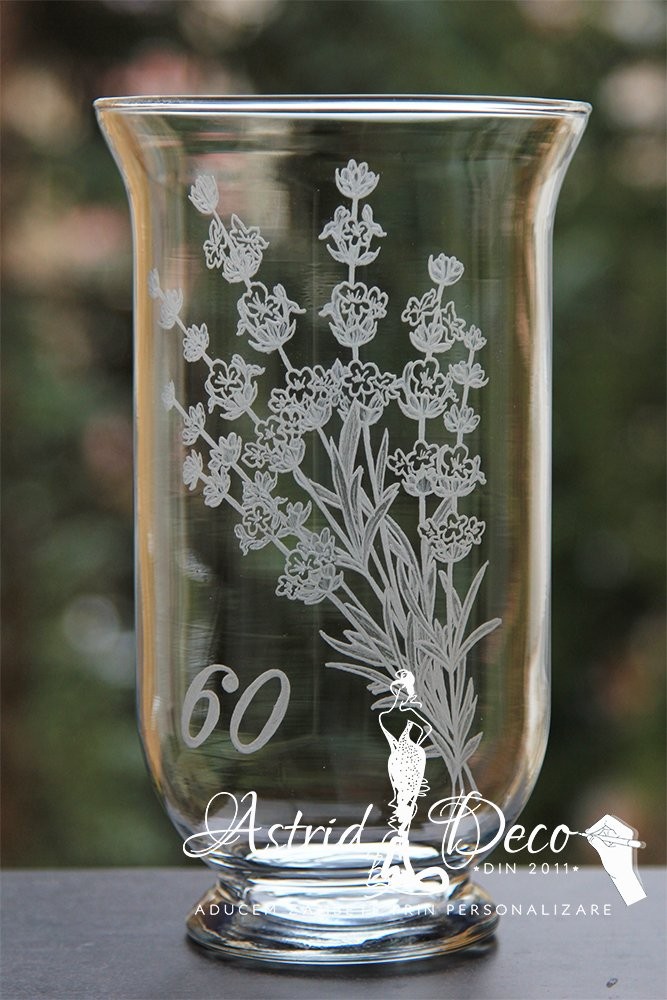 Vaza gravata manual - Lavanda